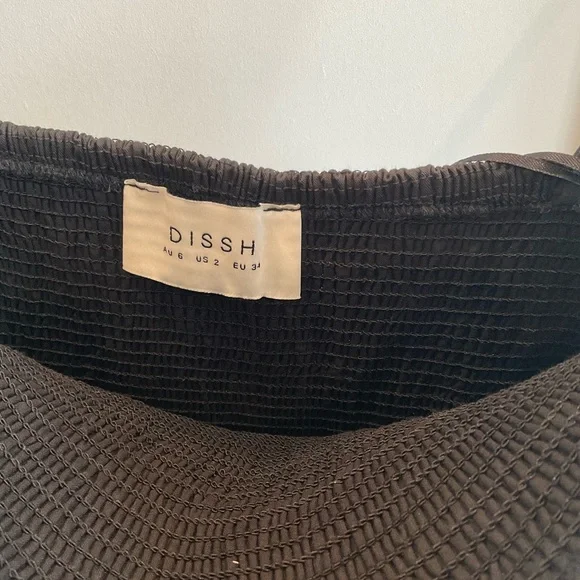 DISSH Strapless Black Maxi Dress - Picture 4 of 8